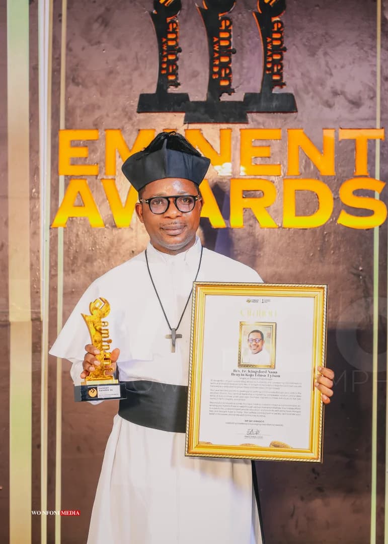 Eminent Awards 2024: Rev. Fr. Kingsford Nana Benyin Kojo Edusa-Eyison, honored as a Paragon
