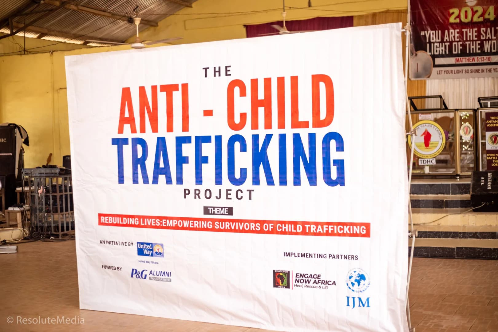 Speeches given during the launch of Anti-Child Trafficking with International Justice Mission Ghana and Engage Now Africa